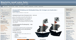 Desktop Screenshot of basteln-rund-ums-jahr.de